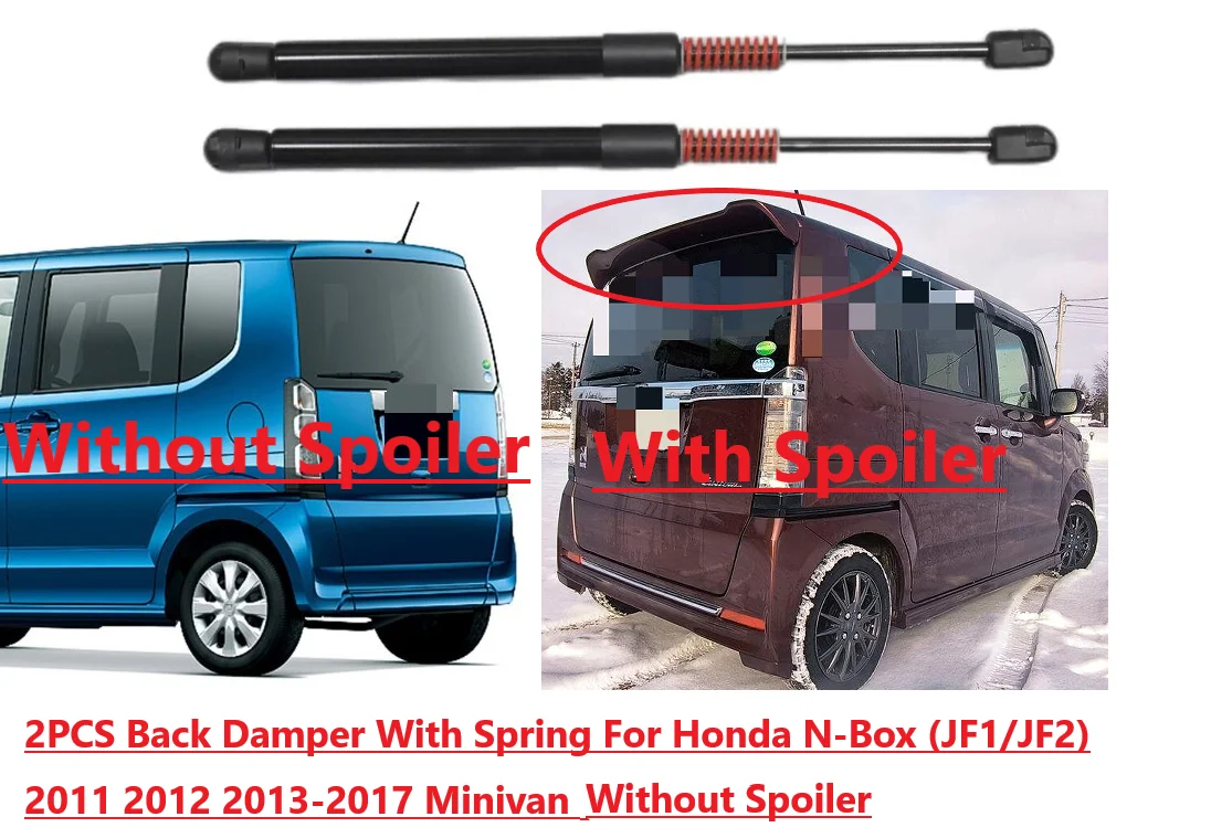 Back Damper Gas Struts With Spring For Honda N-Box I (JF1/JF2) 2011-2018 Minivan Without Spoiler Rear Tailgate Boot Lift Support
Back Damper Gas Struts With Spring For Honda N-Box I (JF1/JF2) 2011-2018 Minivan Without Spoiler Rear Tailgate Boot Lift Support