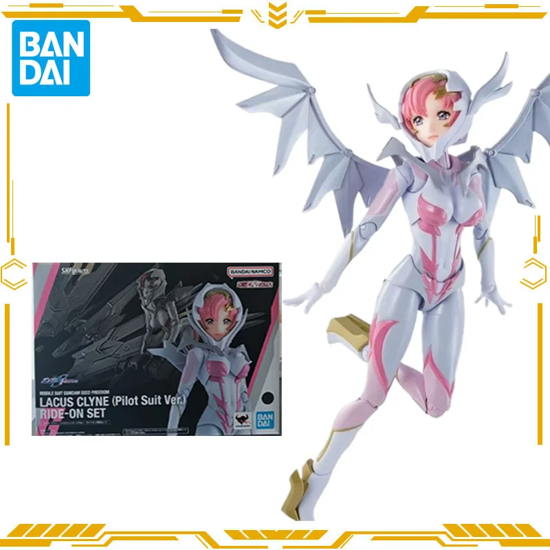 Bandai Original S.H.Figuarts Gundam SEED Lacus Clyne (Pilot Suit Ver) Ride-On Set Action Figure Toys for Boys Girls Gift
Bandai Original S.H.Figuarts Gundam SEED Lacus Clyne (Pilot Suit Ver) Ride-On Set Action Figure Toys for Boys Girls Gift