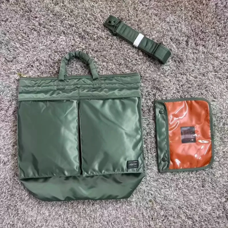 Porter Tanker Helmet Bag 622-19555 Large Capacity Outdoor Tote Bag Laptop Waterproof Travel Handbag Sports Men Shopping Purse
Porter Tanker Helmet Bag 622-19555 Large Capacity Outdoor Tote Bag Laptop Waterproof Travel Handbag Sports Men Shopping Purse