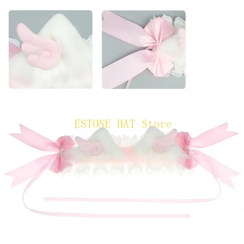 49MF Anime Headband 2000s Girl Plush Cats Ear Hairclip Music Festival Costume Accessory
49MF Anime Headband 2000s Girl Plush Cats Ear Hairclip Music Festival Costume Accessory