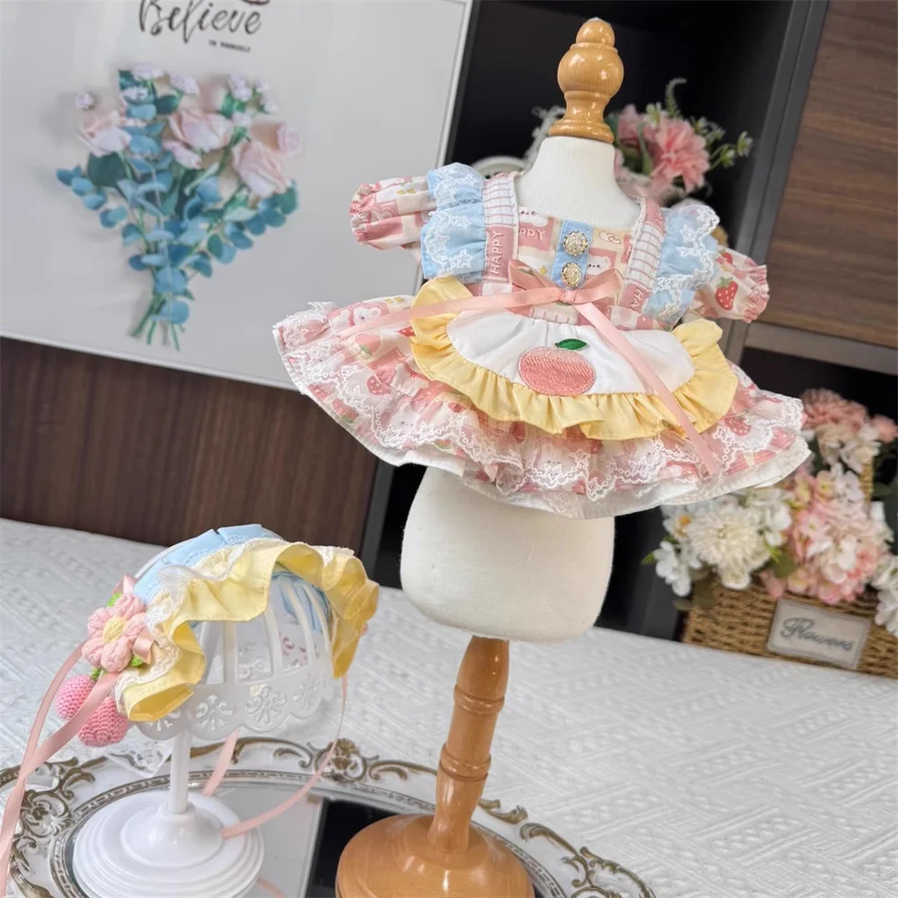 Original Handmade Fairy Tale Lolita Princess Strawberry Cake Suit For 20cm 30cm 40cm Doll Toy Skirt Clothes Costume Cosplay D
Original Handmade Fairy Tale Lolita Princess Strawberry Cake Suit For 20cm 30cm 40cm Doll Toy Skirt Clothes Costume Cosplay D