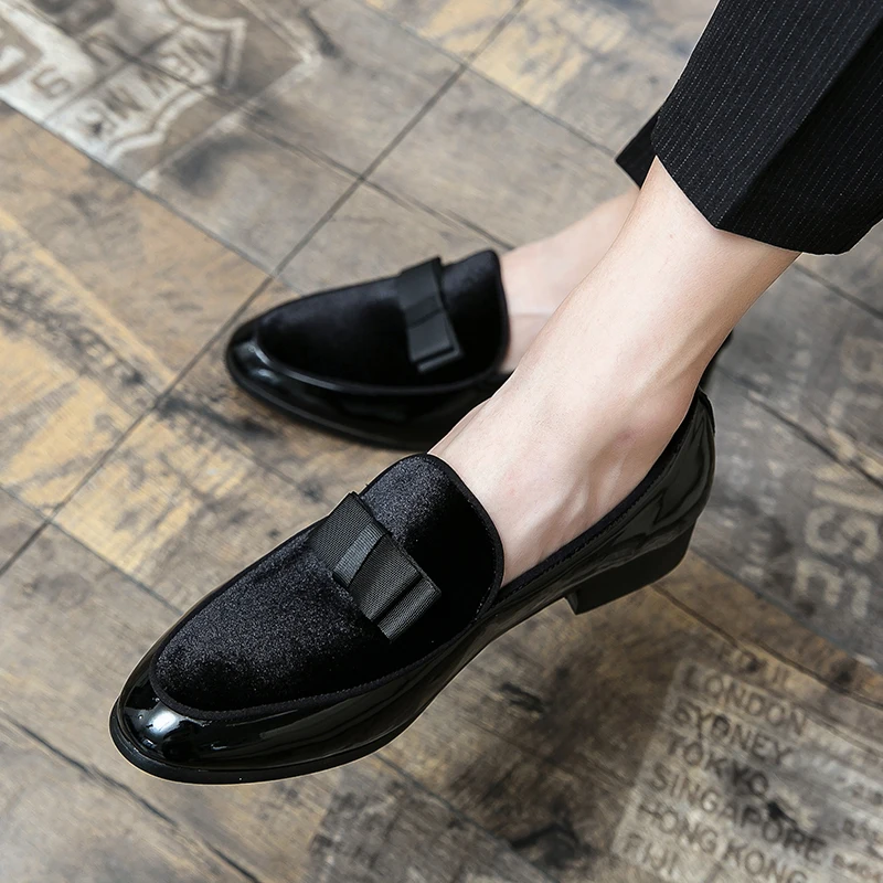 Spring and Autumn Loafers Men Slip-on Dress Shoes Wedding Shoes Fashion Thick-soled Moccasin Comfortable Soft-soled Casual Shoes
Spring and Autumn Loafers Men Slip-on Dress Shoes Wedding Shoes Fashion Thick-soled Moccasin Comfortable Soft-soled Casual Shoes
