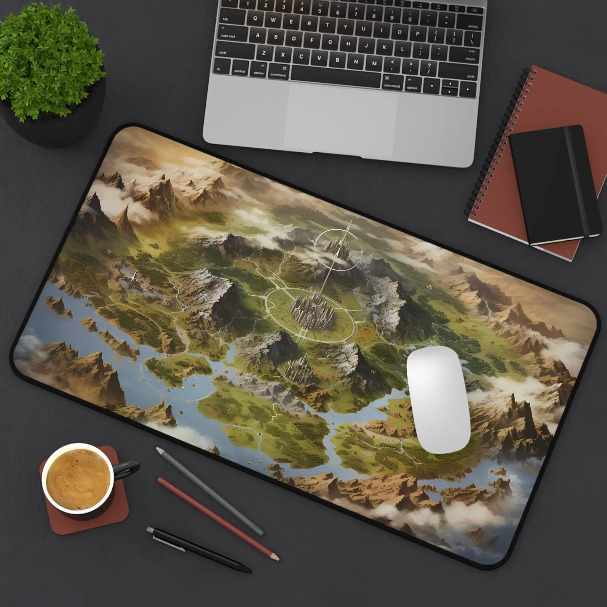 Fantasy Realm Map Table Mat, Non-Slip Waterproof Mouse Pad XXL, Play Game Mouse Pad, Fantasy Desktop Decoration for Game Master
Fantasy Realm Map Table Mat, Non-Slip Waterproof Mouse Pad XXL, Play Game Mouse Pad, Fantasy Desktop Decoration for Game Master