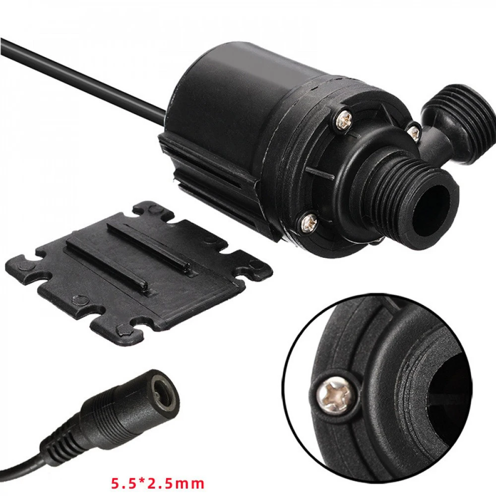 DC12V/24V Screw Brushless Circulation Booster Water Pump High Temperature Resistance IP68 Solar Water Heater Water Pump DC Plug
DC12V/24V Screw Brushless Circulation Booster Water Pump High Temperature Resistance IP68 Solar Water Heater Water Pump DC Plug
