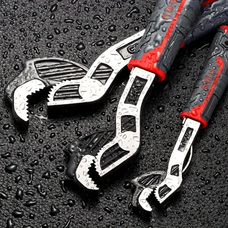 1 piece of 6-inch heavy-duty self-locking wrench, adjustable water pipe wrench with anti slip handle, chrome vanadium alloy stee
1 piece of 6-inch heavy-duty self-locking wrench, adjustable water pipe wrench with anti slip handle, chrome vanadium alloy stee