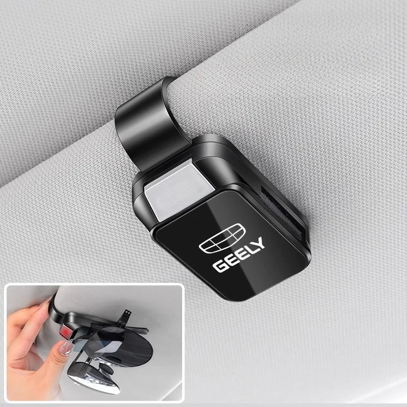 1Pcs Car Glasses Holder for GEELY Sun Visor Mounted Sunglasses Clip Portable Ticket Card Storage Clip Auto Interior Decoration
1Pcs Car Glasses Holder for GEELY Sun Visor Mounted Sunglasses Clip Portable Ticket Card Storage Clip Auto Interior Decoration