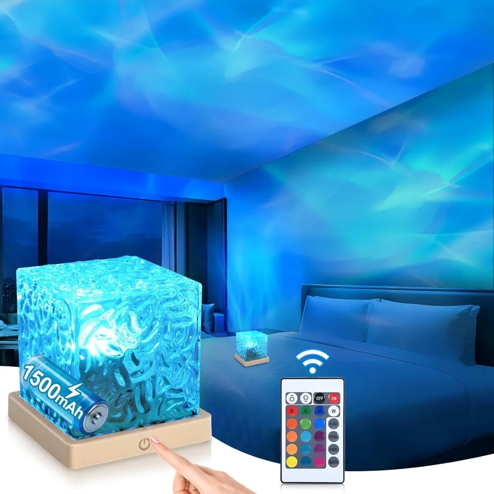 Свет проектора Aurora Ocean Wave, беспроводная перезаряжаемая батарея, 16 цветов, 4 режима, лампа северного освещения с сенсорным управлением и пультом дистанционного управления для спальни
Свет проектора Aurora Ocean Wave, беспроводная перезаряжаемая батарея, 16 цветов, 4 режима, лампа северного освещения с сенсорным управлением и пультом дистанционного управления для спальни