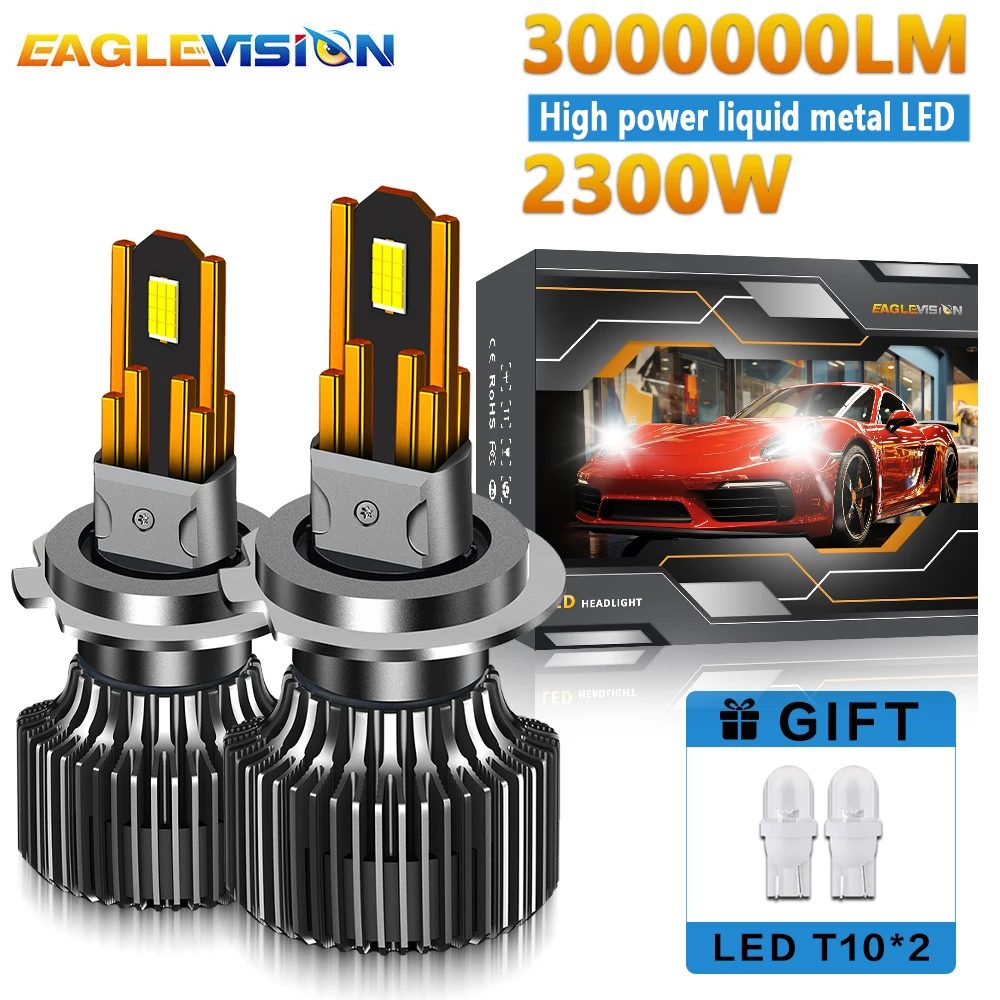 EAGLEVISION 2300 Вт Проектор высокой мощности Светодиодный маяк Автомобильный светильник 12 В 24 В Лампа высокой мощности HB3 HB4 9012 H1 H4 H7 H11 H13
EAGLEVISION 2300 Вт Проектор высокой мощности Светодиодный маяк Автомобильный светильник 12 В 24 В Лампа высокой мощности HB3 HB4 9012 H1 H4 H7 H11 H13
