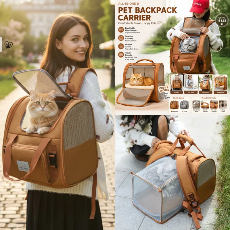 Pet Backpacks Cat Dog Pet Travel Bag Carrier Breathable Large Capacity Outdoor Portable Backpacks For Small Pets Backpacks New
Pet Backpacks Cat Dog Pet Travel Bag Carrier Breathable Large Capacity Outdoor Portable Backpacks For Small Pets Backpacks New