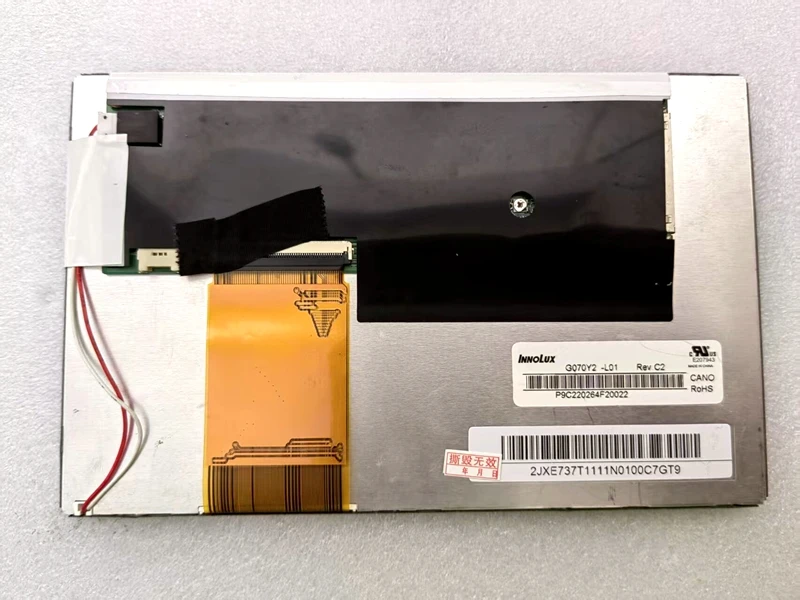 Yqwsyxl оригинальный 7-дюймовый ЖК-экран G070Y2 G070Y2-LO1 G070Y2-L01 замена панели ЖК-экрана
Yqwsyxl оригинальный 7-дюймовый ЖК-экран G070Y2 G070Y2-LO1 G070Y2-L01 замена панели ЖК-экрана