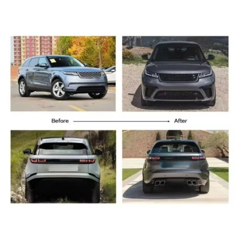 SVA Style Car Bodykit Fit for Velar 2017-2021 Front Bumper Rear Bumper Grille Tail Throat
SVA Style Car Bodykit Fit for Velar 2017-2021 Front Bumper Rear Bumper Grille Tail Throat