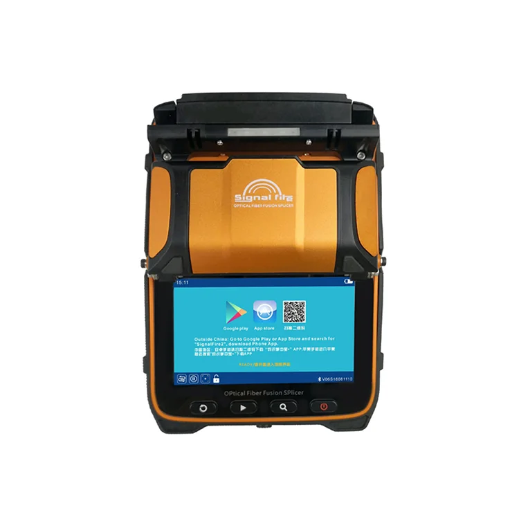 AI-9 Automatic Multi-language Intelligent FTTH Fiber Optic Splicing Machine Fiber Optical Fusion Splicer
AI-9 Automatic Multi-language Intelligent FTTH Fiber Optic Splicing Machine Fiber Optical Fusion Splicer