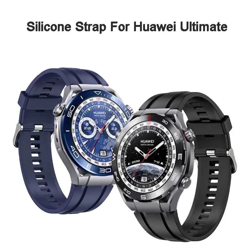 Silicone Strap for Huawei WATCH Ultimate monochrome Watchband for Huawei Watch Ultimate Replaced Band Wirstband
Silicone Strap for Huawei WATCH Ultimate monochrome Watchband for Huawei Watch Ultimate Replaced Band Wirstband