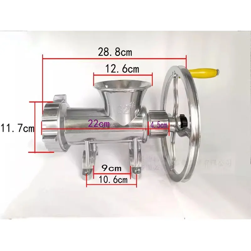 Manual Meat Grinder Multifunctional Aluminum Alloy Meat Grinding Machine Manual Sausage Stuffer Filler Machine Kitchen Accessori
Manual Meat Grinder Multifunctional Aluminum Alloy Meat Grinding Machine Manual Sausage Stuffer Filler Machine Kitchen Accessori