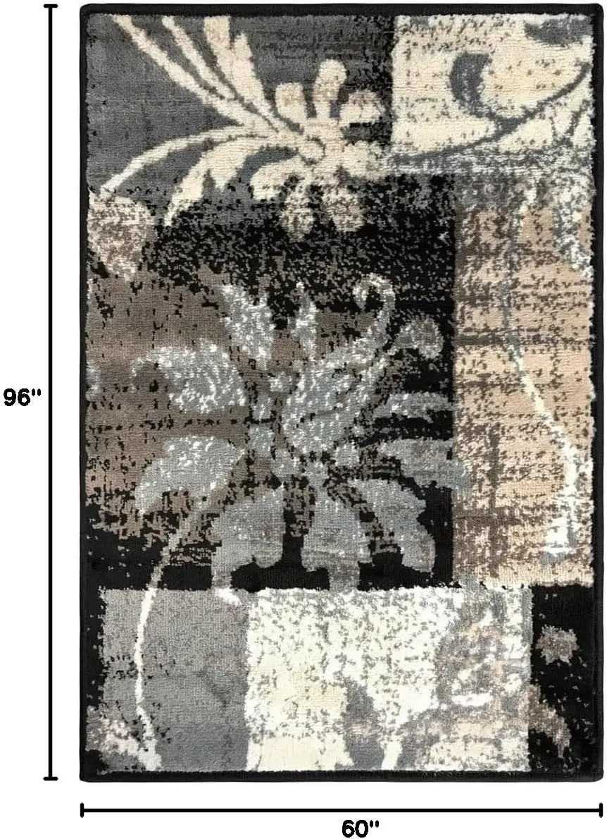 Premium Indoor Patchwork Rug, Suitable for Entrance, Office, Living Room/Dining Room, Bedroom, Kitchen, 5ft x 8ft, Beige
Premium Indoor Patchwork Rug, Suitable for Entrance, Office, Living Room/Dining Room, Bedroom, Kitchen, 5ft x 8ft, Beige