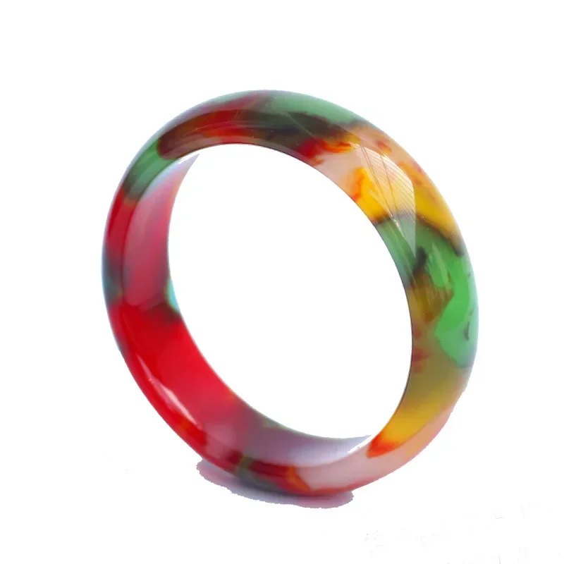 Bangles Colorful Jade Bracelet Ethnic Style Colored Bloodstone Red and White Jade Jade Bracelet Jewelry & Accessories
Bangles Colorful Jade Bracelet Ethnic Style Colored Bloodstone Red and White Jade Jade Bracelet Jewelry & Accessories