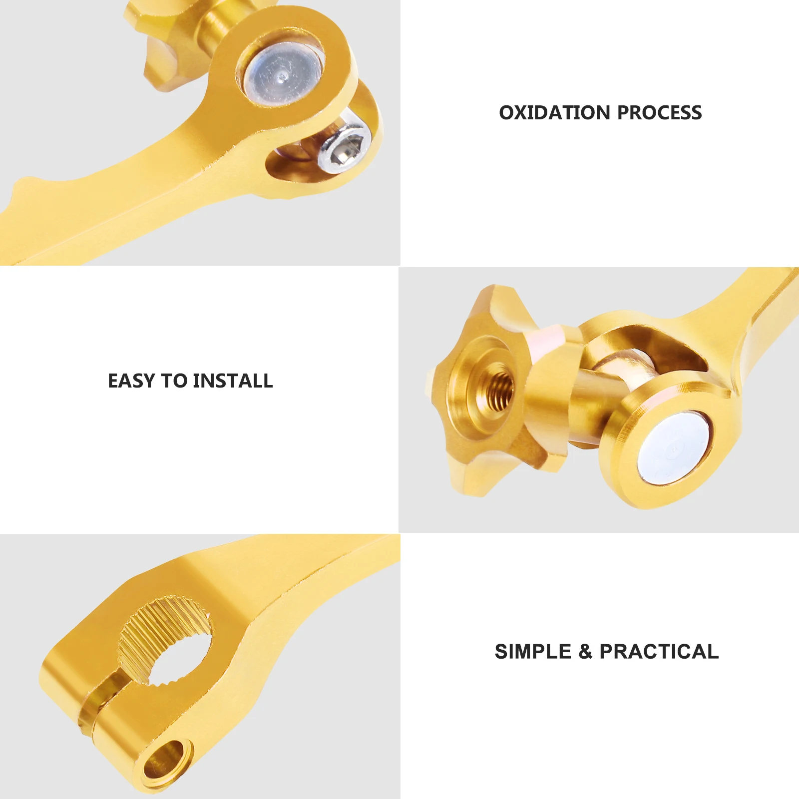 1Pcs High-Quality Aluminium Rear Brake Rocker Arm Motorbike Modification Accessory Durable Upgrade
1Pcs High-Quality Aluminium Rear Brake Rocker Arm Motorbike Modification Accessory Durable Upgrade