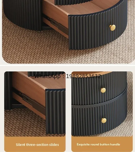 ZZ Oval Solid Wood Coffee Table Light Luxury Living Room Home Small
ZZ Oval Solid Wood Coffee Table Light Luxury Living Room Home Small