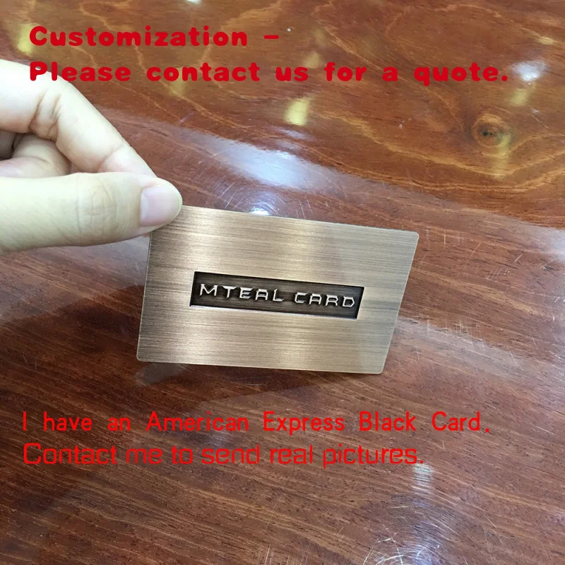 custom.Stainless Steel Metal Members Cards Laser Engraving
custom.Stainless Steel Metal Members Cards Laser Engraving