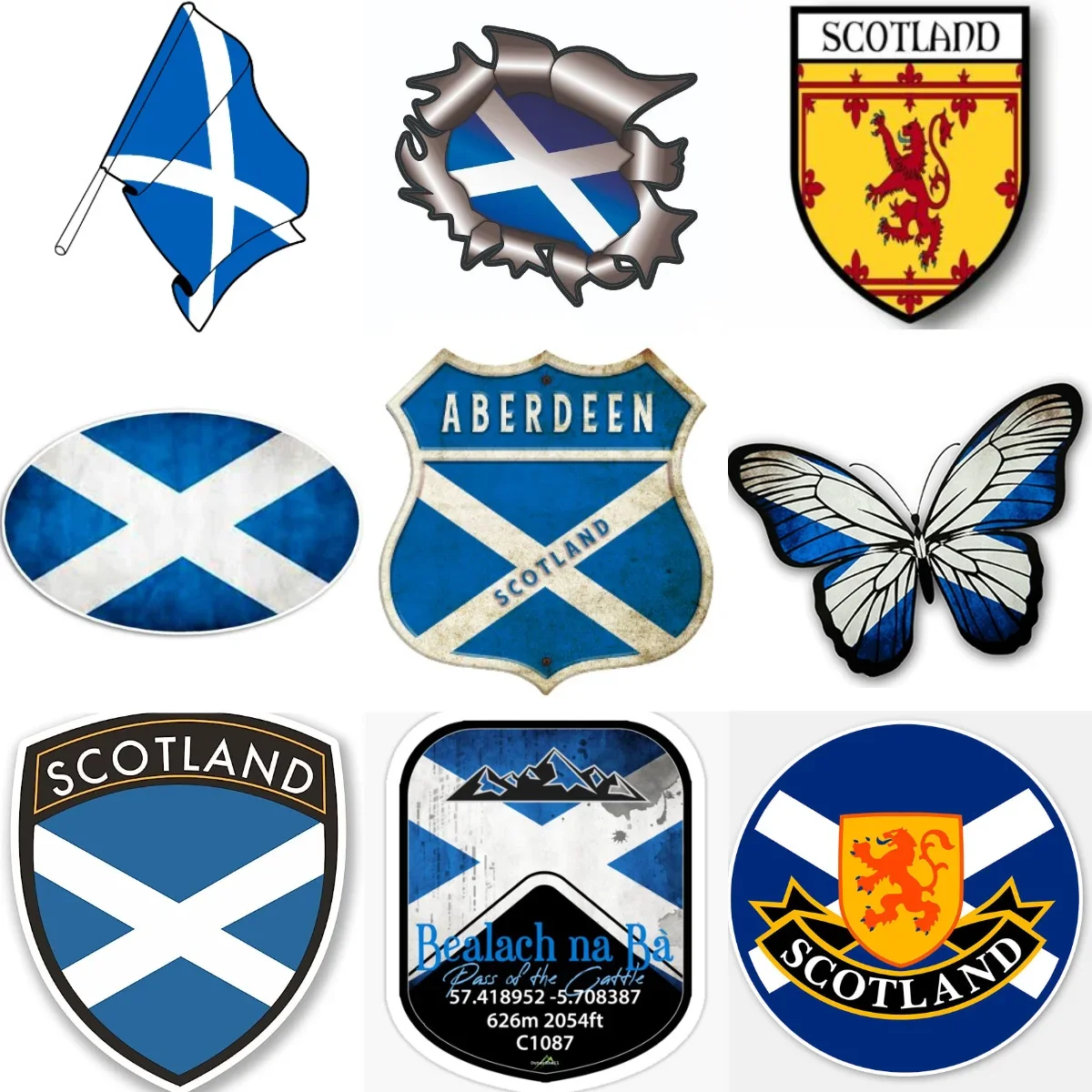 Scotland Flag Map National Emblem PVC Creative Car Stickers for Car Bicycle Window Motorcycle Helmet Wall Decoration Accessories
Scotland Flag Map National Emblem PVC Creative Car Stickers for Car Bicycle Window Motorcycle Helmet Wall Decoration Accessories