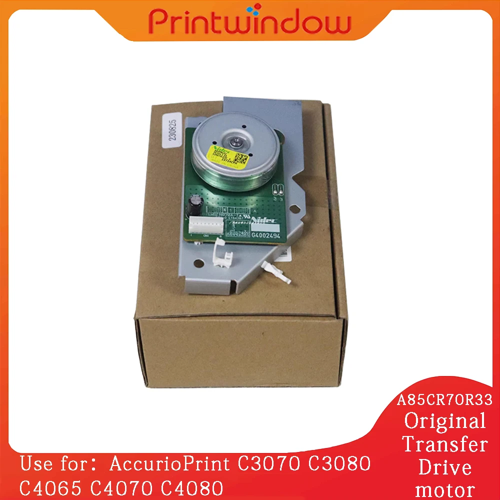 A85CR70R33 оригинальный новый мотор привода передачи для Konica Minolta AccurioPrint C3070 C3080 C4065 C4070 C4080 приводная пластина в сборе
A85CR70R33 оригинальный новый мотор привода передачи для Konica Minolta AccurioPrint C3070 C3080 C4065 C4070 C4080 приводная пластина в сборе