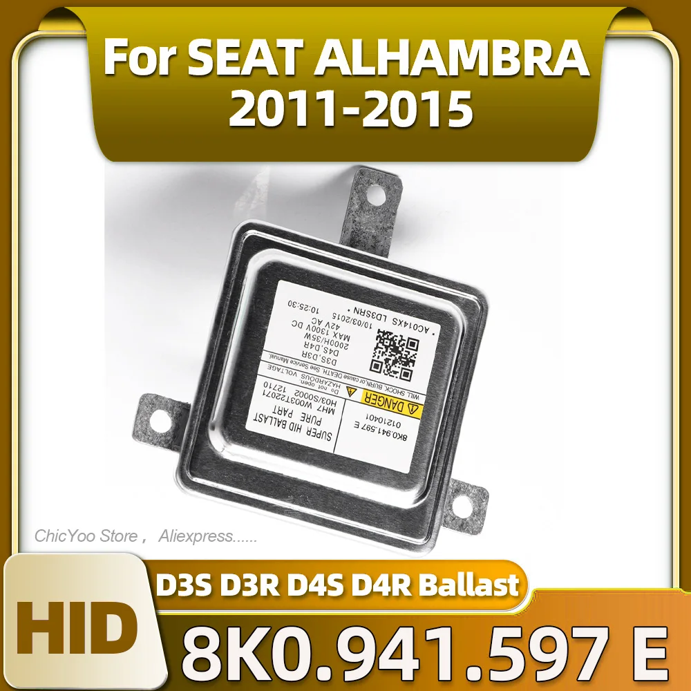 Передняя фара D3S D3R D4S D4R 8K0.941.597 E блок управления лампой HID балласт W003T22071 для SEAT ALHAMBRA 2011 2012 2013 2014 2015
Передняя фара D3S D3R D4S D4R 8K0.941.597 E блок управления лампой HID балласт W003T22071 для SEAT ALHAMBRA 2011 2012 2013 2014 2015