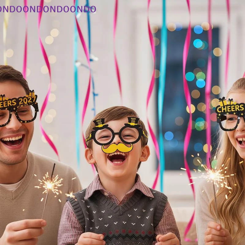 2027 Happy New Year Glitter Party Glasses 16 Assorted Black Gold Styles for Holiday Family Gathering Photo Taking Supplies
2027 Happy New Year Glitter Party Glasses 16 Assorted Black Gold Styles for Holiday Family Gathering Photo Taking Supplies