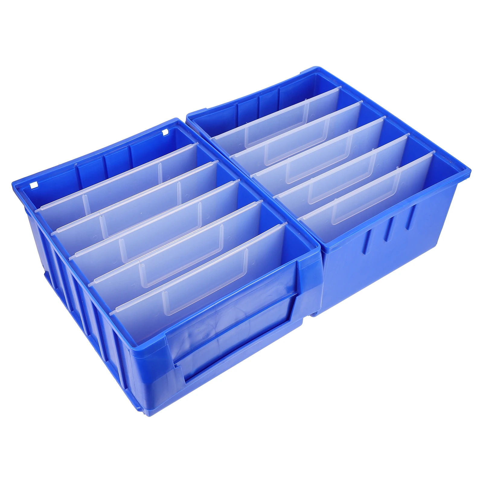 2 Large 300# Boxes 10 Dividers High Density Polyethylene Tool Storage Container Small Items ganization Durable Component Box
2 Large 300# Boxes 10 Dividers High Density Polyethylene Tool Storage Container Small Items ganization Durable Component Box