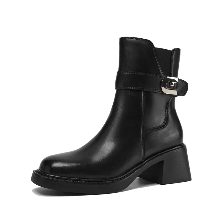 High heels for ladies Wedge heel Thick Heel boots Summer boots for women Popular forming bottom Women shoes leather Metal Buckle
High heels for ladies Wedge heel Thick Heel boots Summer boots for women Popular forming bottom Women shoes leather Metal Buckle