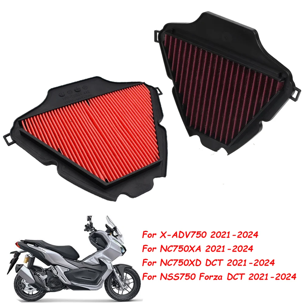 Motorcycle Engine Air Intake Filter Cleaner Air Filter Element For Honda X-ADV750 NC750XA NC750XD NSS750 Forza DCT 2021-2024
Motorcycle Engine Air Intake Filter Cleaner Air Filter Element For Honda X-ADV750 NC750XA NC750XD NSS750 Forza DCT 2021-2024
