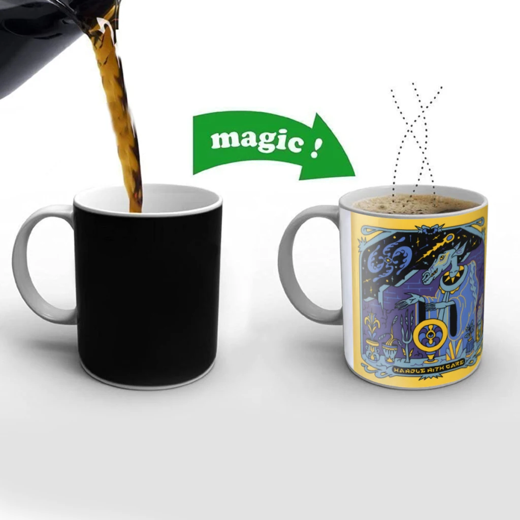 Handle With Care Creativity Change Color Chang mug Ceramic mug Hot Coffee Cup Breakfast Cup Mug Friend Gift
Handle With Care Creativity Change Color Chang mug Ceramic mug Hot Coffee Cup Breakfast Cup Mug Friend Gift