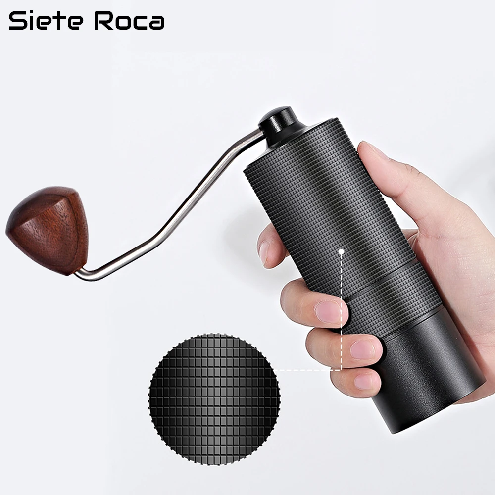 Manual Coffee Grinder Stainless Steel Conical Burr Portable Hand Grinder All-Metal Body Mill Anti-slip for Espresso Pour Over
Manual Coffee Grinder Stainless Steel Conical Burr Portable Hand Grinder All-Metal Body Mill Anti-slip for Espresso Pour Over