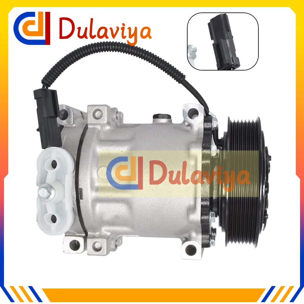 A/C AC Compressor With Clutch For Dodge Ram 1500 5.9L 1996-2002 55055540 04849040AD 4849040AD 55055540AC 55055 CO 4785C
A/C AC Compressor With Clutch For Dodge Ram 1500 5.9L 1996-2002 55055540 04849040AD 4849040AD 55055540AC 55055 CO 4785C