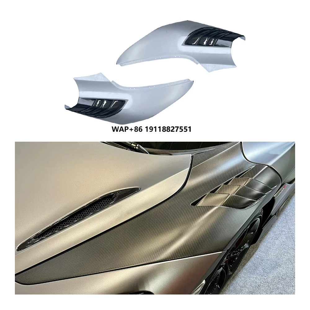 RY Style Dry Carbon Fiber Body Kits Fenders for McLaren 720S 2017-2019 Stylish Custom Car Fenders
RY Style Dry Carbon Fiber Body Kits Fenders for McLaren 720S 2017-2019 Stylish Custom Car Fenders