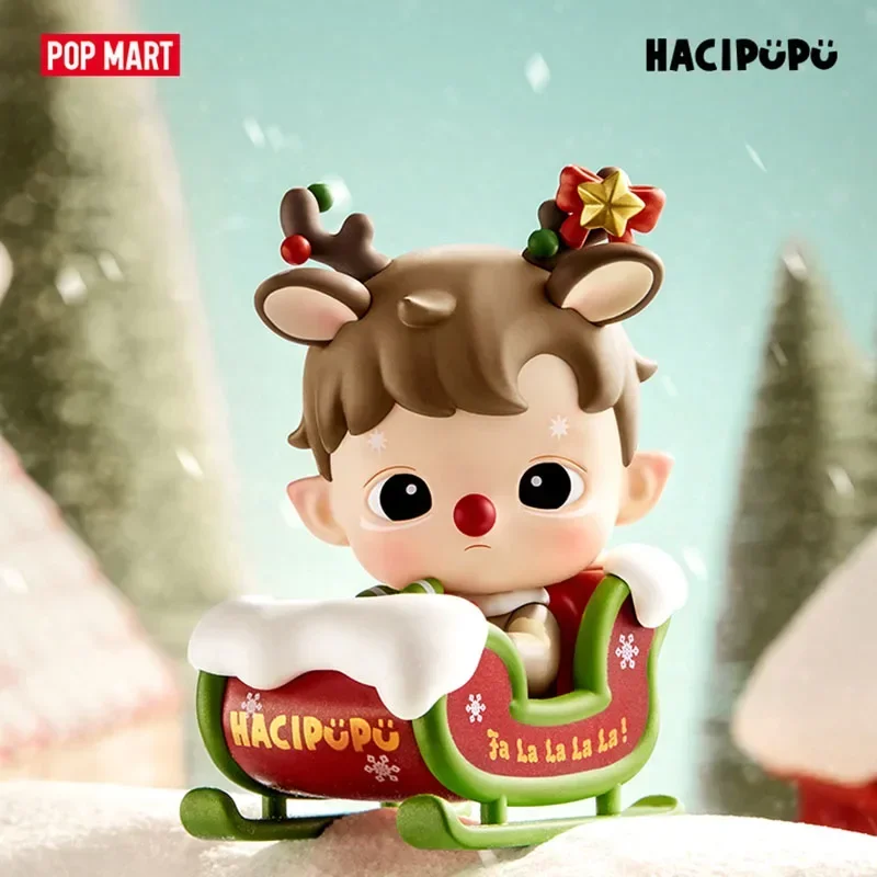 POP MART Hacipupu сани, подвесная карта, подвеска, серия, загадочная коробка, сумка для догадок, игрушки, кукла, милая аниме-фигурка, настольные украшения
POP MART Hacipupu сани, подвесная карта, подвеска, серия, загадочная коробка, сумка для догадок, игрушки, кукла, милая аниме-фигурка, настольные украшения