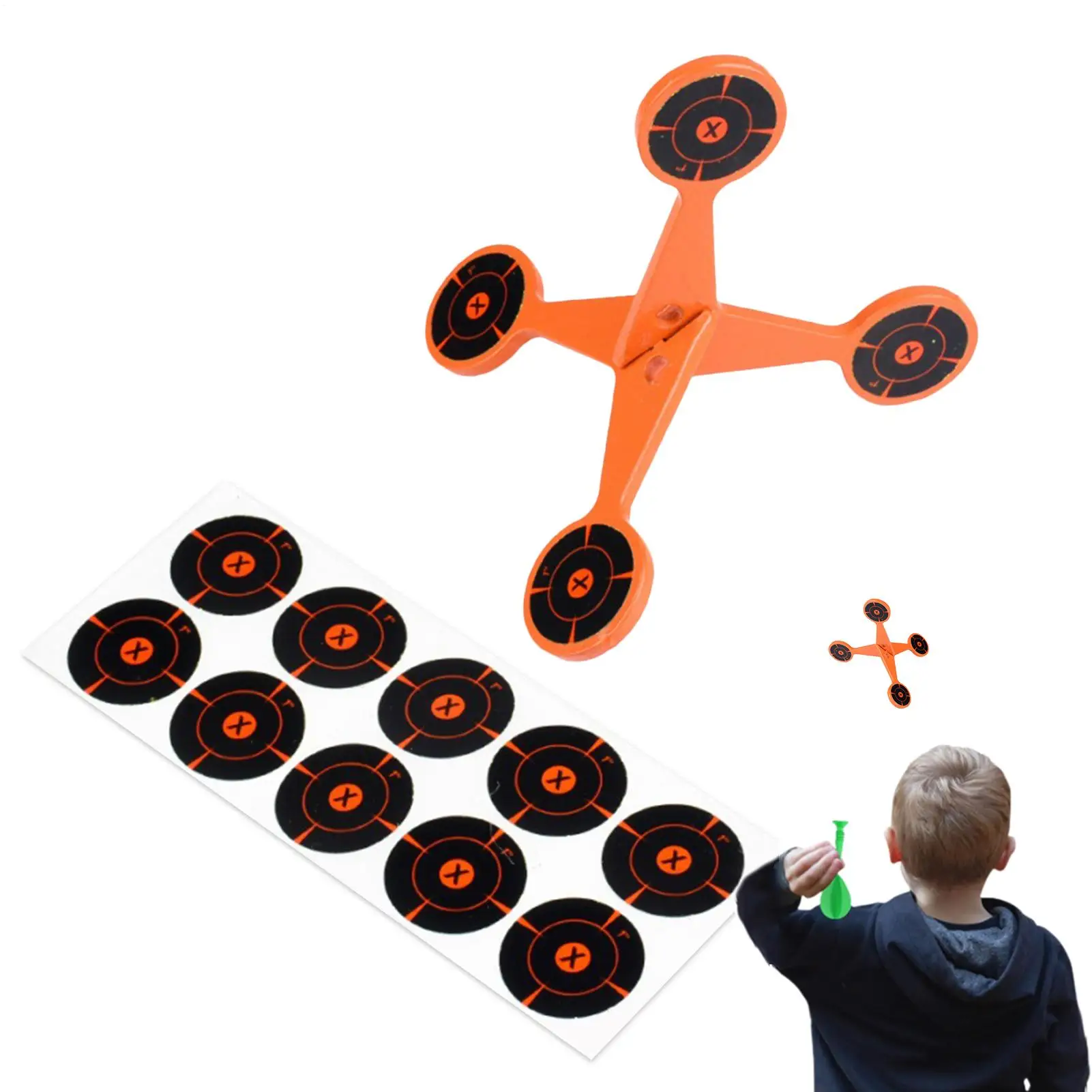 New Spin Target Reactive Rotating With 10 Paper Sheets Dynamic Training Spin Target For Backyard Lawn Garden Park Outdoor Games
New Spin Target Reactive Rotating With 10 Paper Sheets Dynamic Training Spin Target For Backyard Lawn Garden Park Outdoor Games