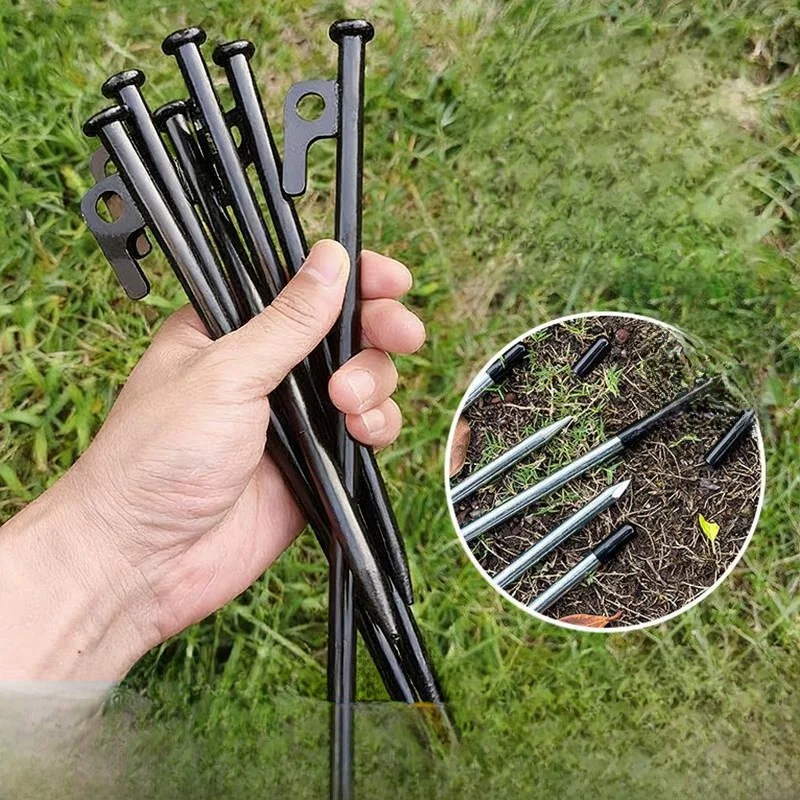 Thickened Outdoor Tent Stakes High Strength Canopy Pole Beach Camp Nails Windproof Fixed Steel Hexagonal Rhombus Stakes
Thickened Outdoor Tent Stakes High Strength Canopy Pole Beach Camp Nails Windproof Fixed Steel Hexagonal Rhombus Stakes