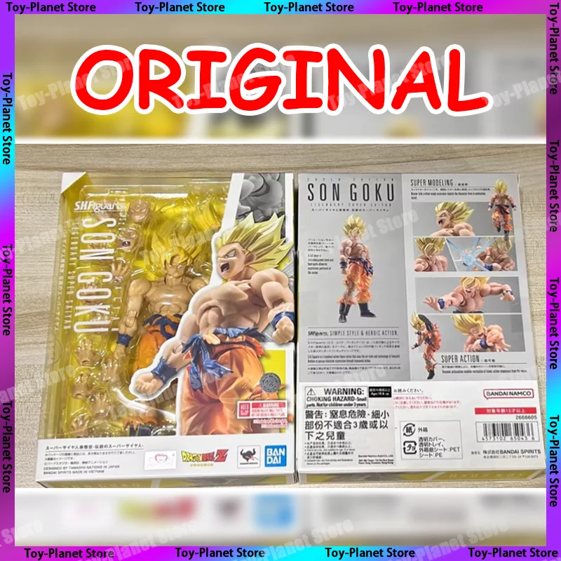 Bandai Original S.H.Figuarts SHF Super Saiyan Son Goku 3.0 The Legendary Super Saiyan Dragon Ball Z Custom Gift Toys
Bandai Original S.H.Figuarts SHF Super Saiyan Son Goku 3.0 The Legendary Super Saiyan Dragon Ball Z Custom Gift Toys