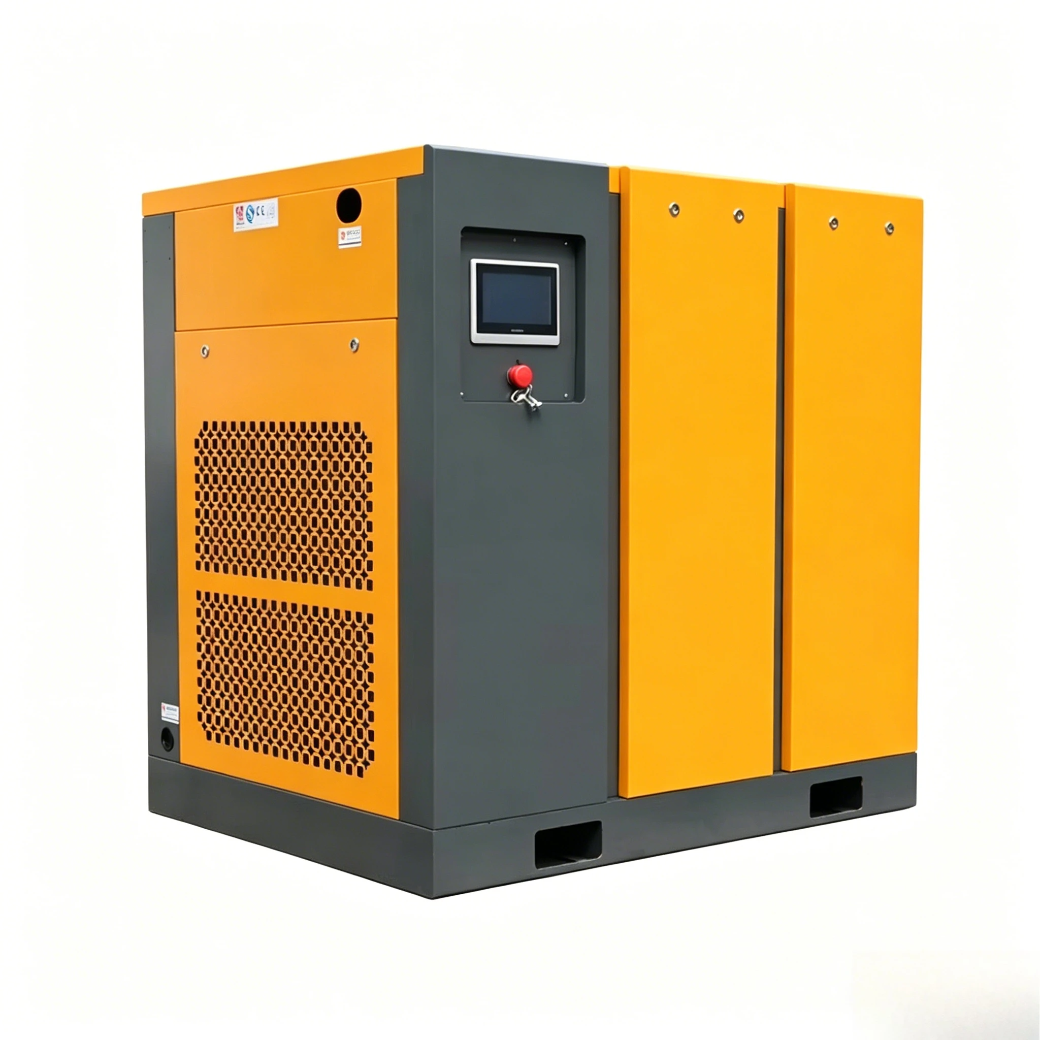 Industrial Direct-Driven 30hp 22kw Screw Air Compressor Stationary 8 10bar 15kw 11kw Oil Lubrication Factory Sale Customized
Industrial Direct-Driven 30hp 22kw Screw Air Compressor Stationary 8 10bar 15kw 11kw Oil Lubrication Factory Sale Customized
