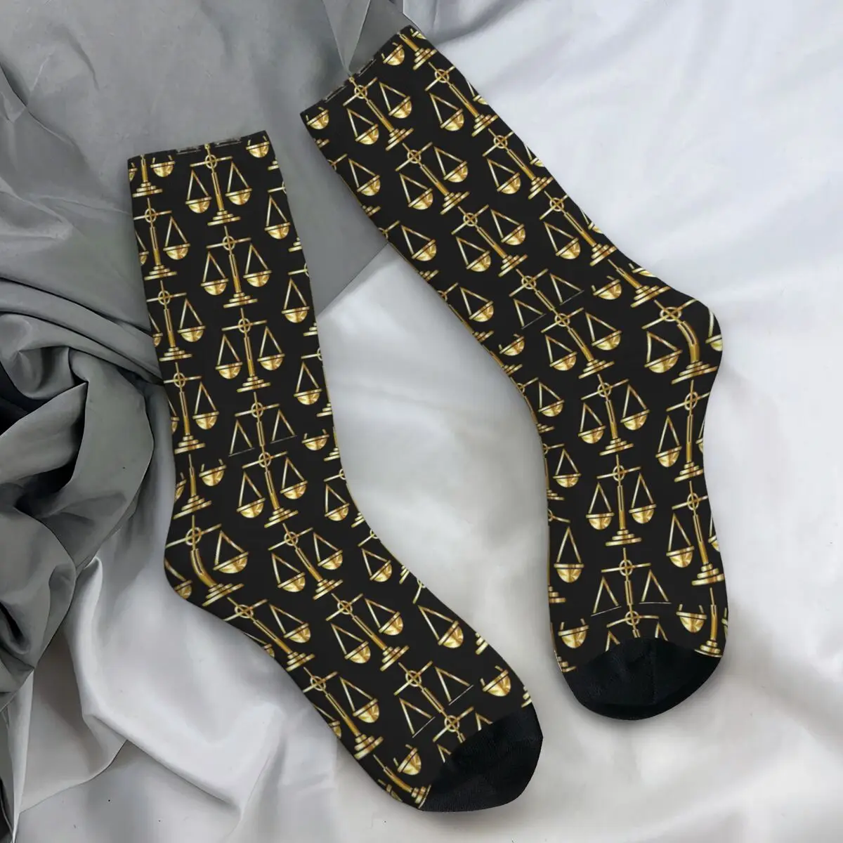 Gold Scales Of Justice Law Logo Stockings Lawyer Legal Custom Casual Socks Autumn Anti Skid Socks Women Men Running Sports Socks
Gold Scales Of Justice Law Logo Stockings Lawyer Legal Custom Casual Socks Autumn Anti Skid Socks Women Men Running Sports Socks
