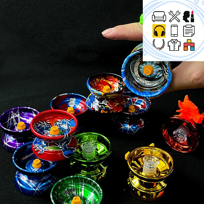 Инновационные игрушки-диаболо для улицы, для детей, подарки, мультяшные, крутые, начального уровня, из сплава, профессиональные йо-йо, волшебные игрушки
Инновационные игрушки-диаболо для улицы, для детей, подарки, мультяшные, крутые, начального уровня, из сплава, профессиональные йо-йо, волшебные игрушки