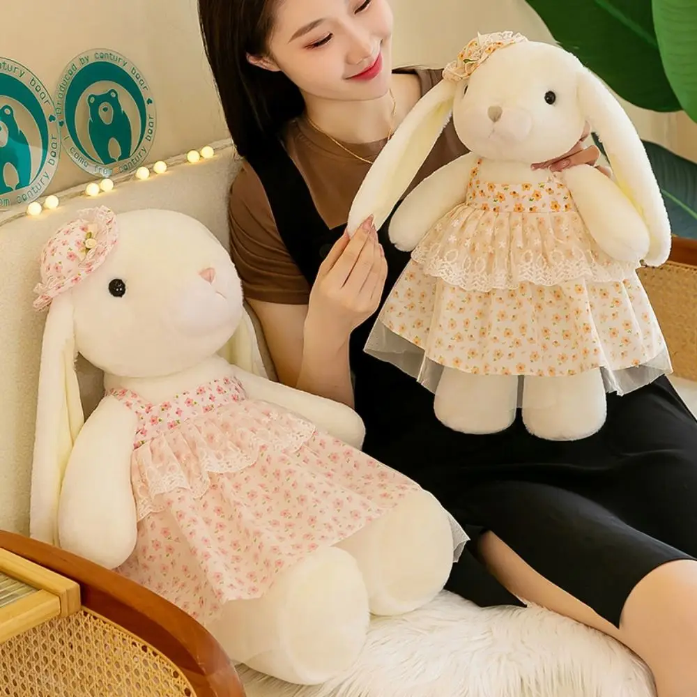 Stuffed Animal Skirt Rabbit Doll Floral Skirt Lop Rabbit Kapok Rabbit Plush Toys Cute Kawaii Bunny Stuffed Doll Birthday
Stuffed Animal Skirt Rabbit Doll Floral Skirt Lop Rabbit Kapok Rabbit Plush Toys Cute Kawaii Bunny Stuffed Doll Birthday