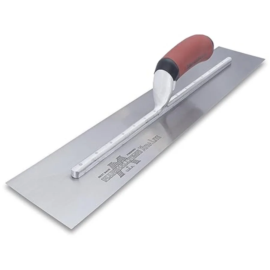 High Carbon Steel Finishing Trowel, 4 x 20 Inch Concrete, Masonry and Drywall Finishing Tool, Made in the USA,
High Carbon Steel Finishing Trowel, 4 x 20 Inch Concrete, Masonry and Drywall Finishing Tool, Made in the USA,