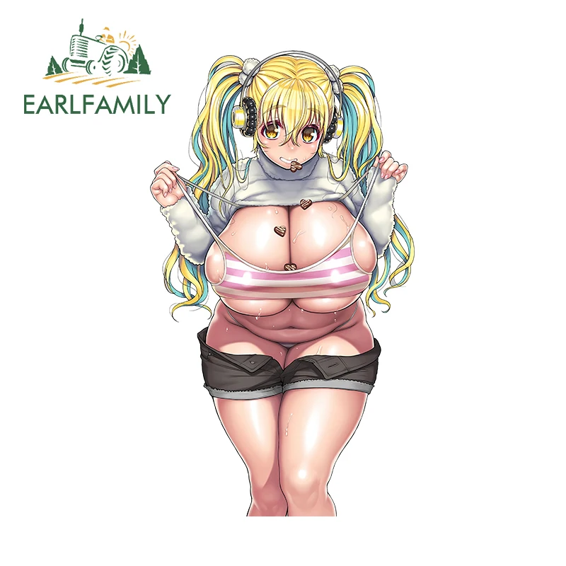 EARLFAMILY 13cm X 7.4cm for Sexy Thicc Anime Girl SUPERSONICO Waifu Car Stickers Fashionable Waterproof Decals Simple Decor
EARLFAMILY 13cm X 7.4cm for Sexy Thicc Anime Girl SUPERSONICO Waifu Car Stickers Fashionable Waterproof Decals Simple Decor