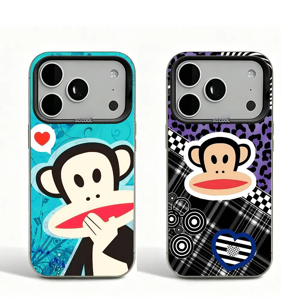 P-PaulS Monkey F-FrankS Black Matte Case For iPhone 16 15 17 14 11 12 13 Pro Max So Cool Lens Bumper Printed Cover
P-PaulS Monkey F-FrankS Black Matte Case For iPhone 16 15 17 14 11 12 13 Pro Max So Cool Lens Bumper Printed Cover