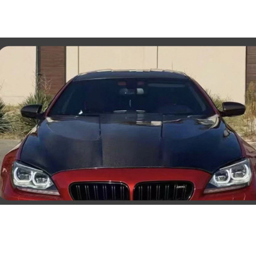 For BMW 6 series M6 F06 F12 F13 Carbon Fiber Hood Engine Cover Hood Car Headliner Hood Cutout Cooling Front Cover style body kit
For BMW 6 series M6 F06 F12 F13 Carbon Fiber Hood Engine Cover Hood Car Headliner Hood Cutout Cooling Front Cover style body kit
