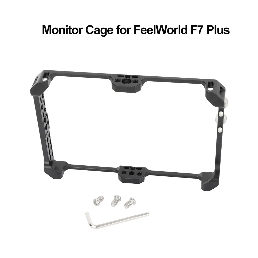 Полная клетка монитора CAMVATE для настроенного монитора FeelWorld F7 Plus 7 дюймов 4K
Полная клетка монитора CAMVATE для настроенного монитора FeelWorld F7 Plus 7 дюймов 4K