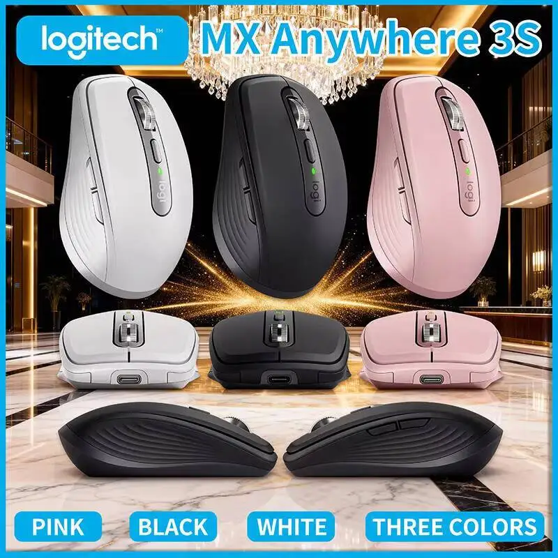 Компактная мышь Logitech MX Anywhere 3S, эргономичный дизайн, перезаряжаемая, с быстрым прокруткой для портативных ПК Mac
Компактная мышь Logitech MX Anywhere 3S, эргономичный дизайн, перезаряжаемая, с быстрым прокруткой для портативных ПК Mac