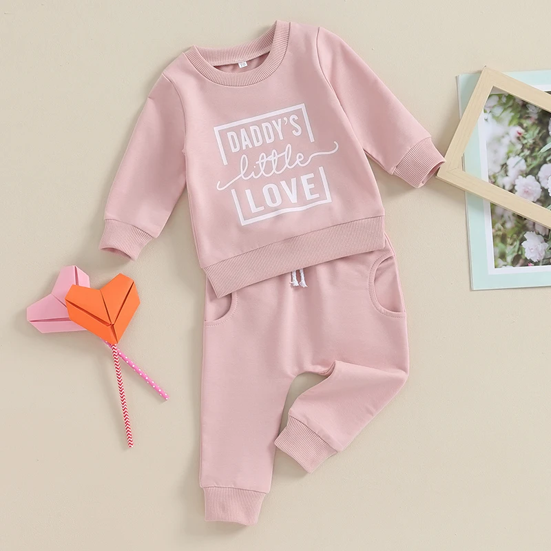 Toddler Baby Girl Boy Winter Clothes Letter Long Sleeve Shirt Crewneck Swatshirt Top Pocket Pants Fall Outfit Set
Toddler Baby Girl Boy Winter Clothes Letter Long Sleeve Shirt Crewneck Swatshirt Top Pocket Pants Fall Outfit Set