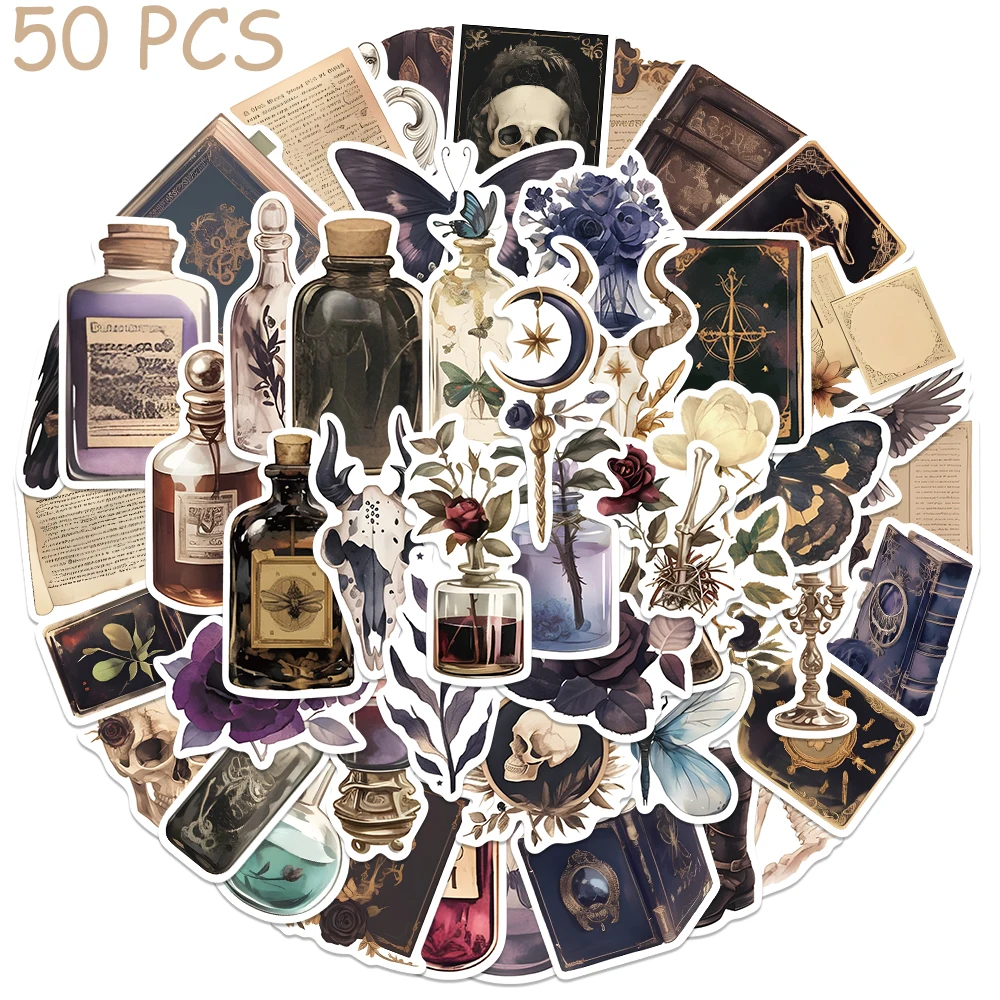 50pcs Dark Aesthetic Diary Stickers Graffiti Horrible Decals For Phone Laptop Skateboard Suitcase Guitar Waterproof Sticker
50pcs Dark Aesthetic Diary Stickers Graffiti Horrible Decals For Phone Laptop Skateboard Suitcase Guitar Waterproof Sticker